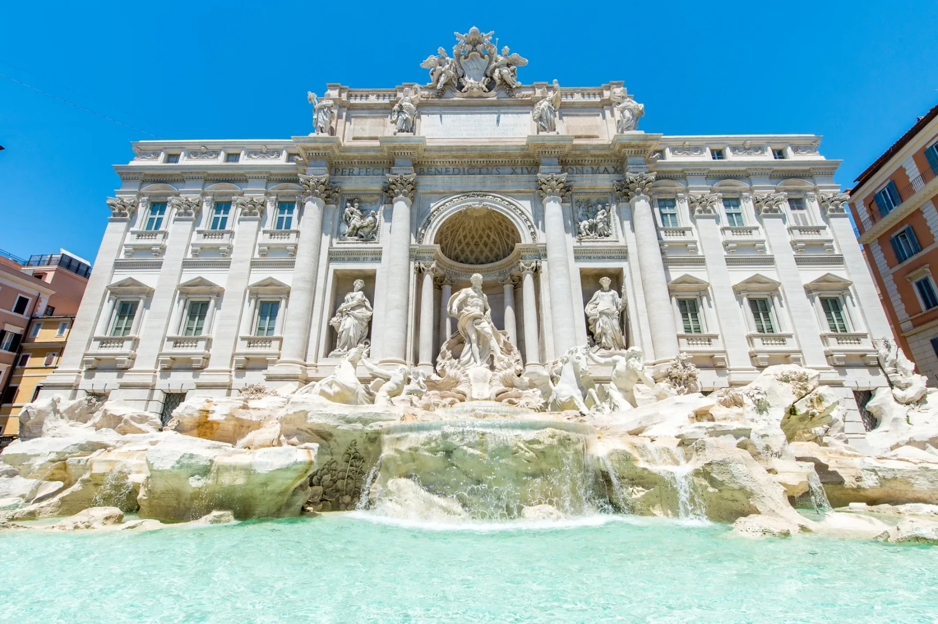 Fontana di Trevi, em Roma